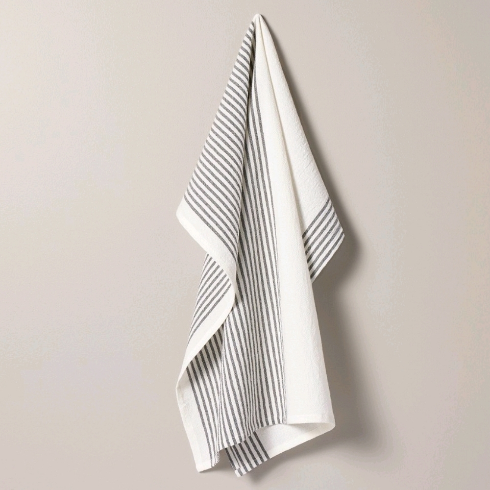 🩶 Hearth & Hand Flour Sack Towel - Mini Stripe